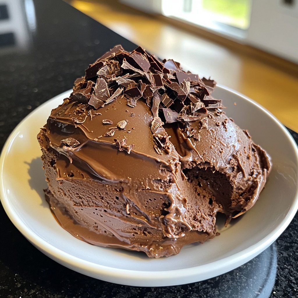 Schokoeis ohne Eismaschine