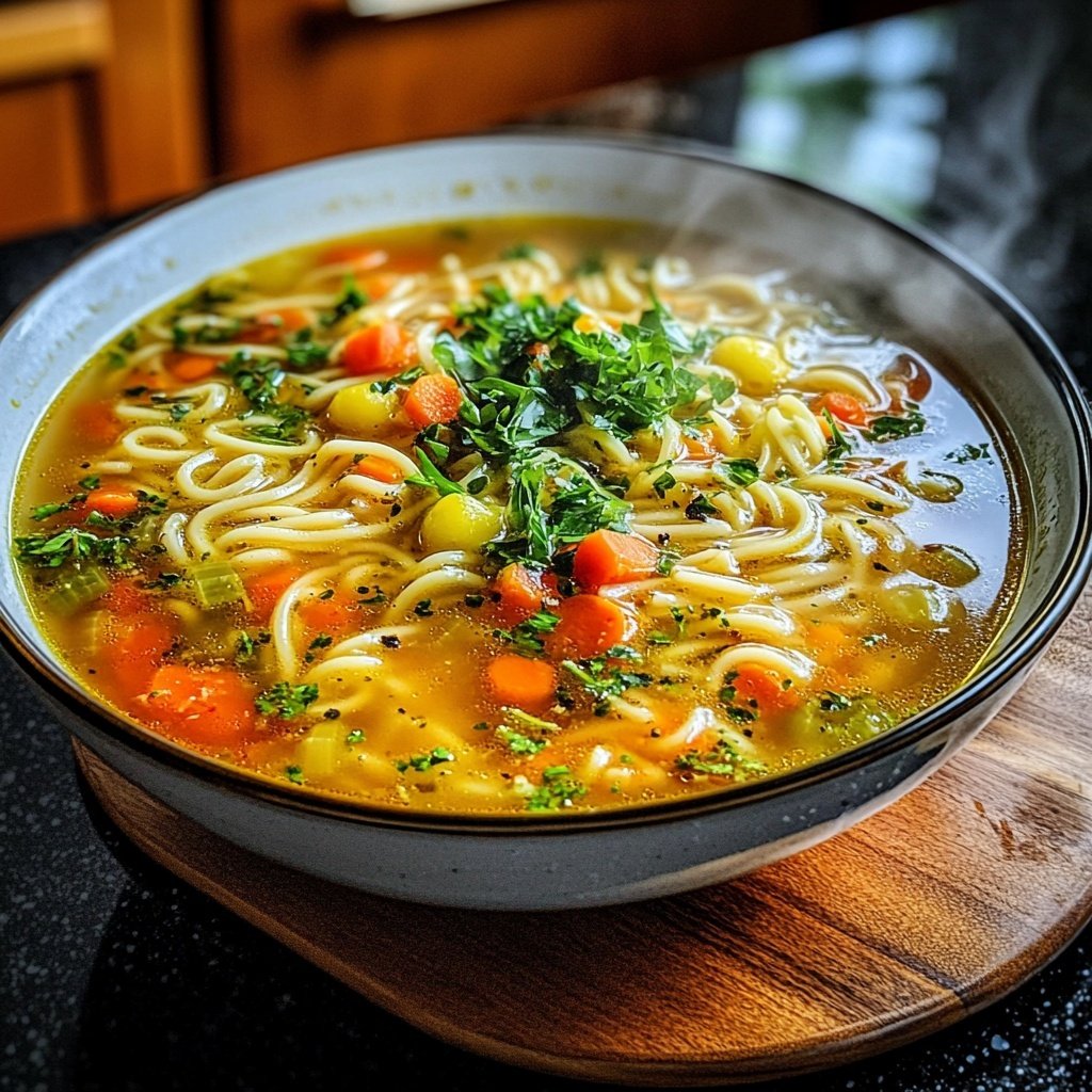 Nudelsuppe nach bestem Rezept