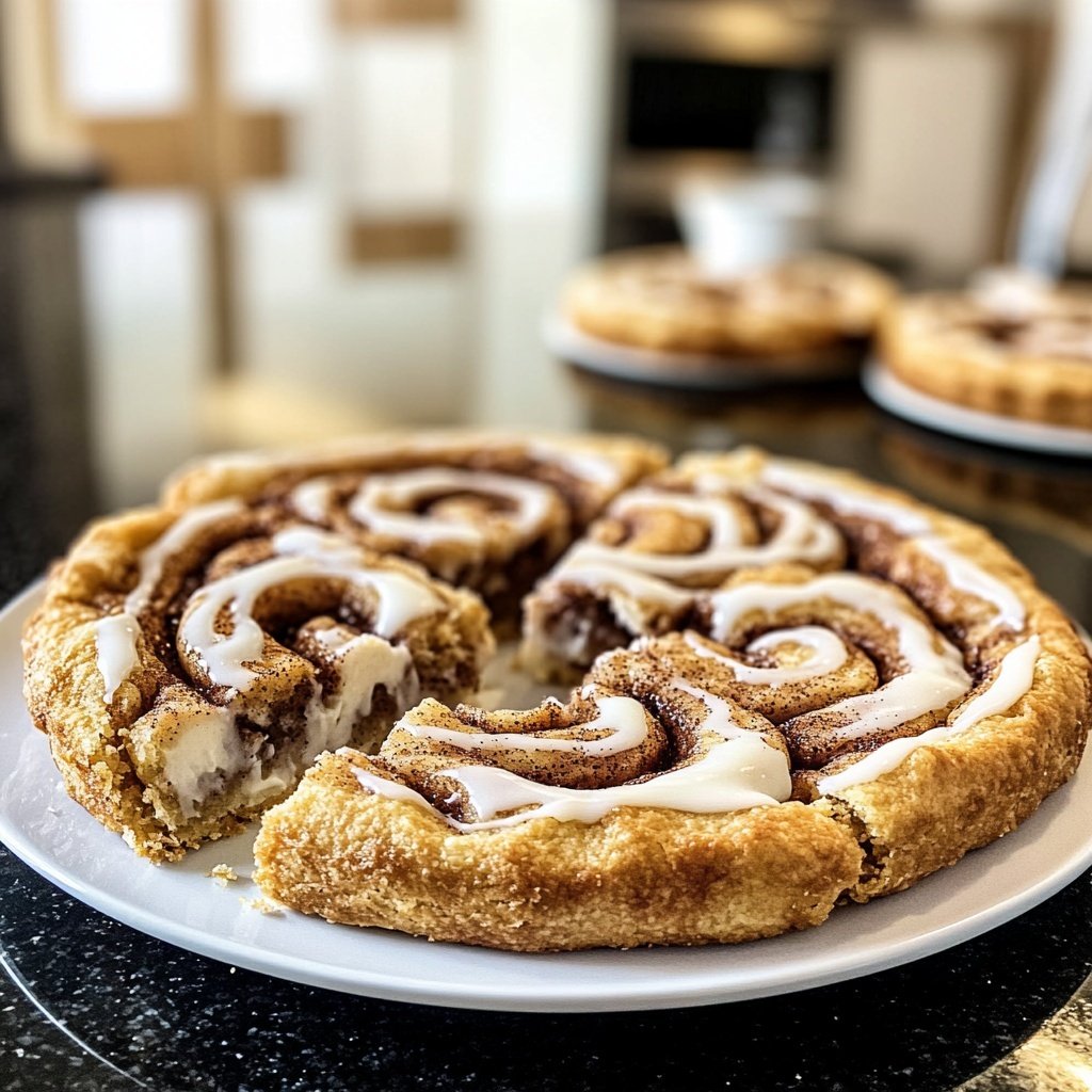 Zimtschnecken-Käsekuchen