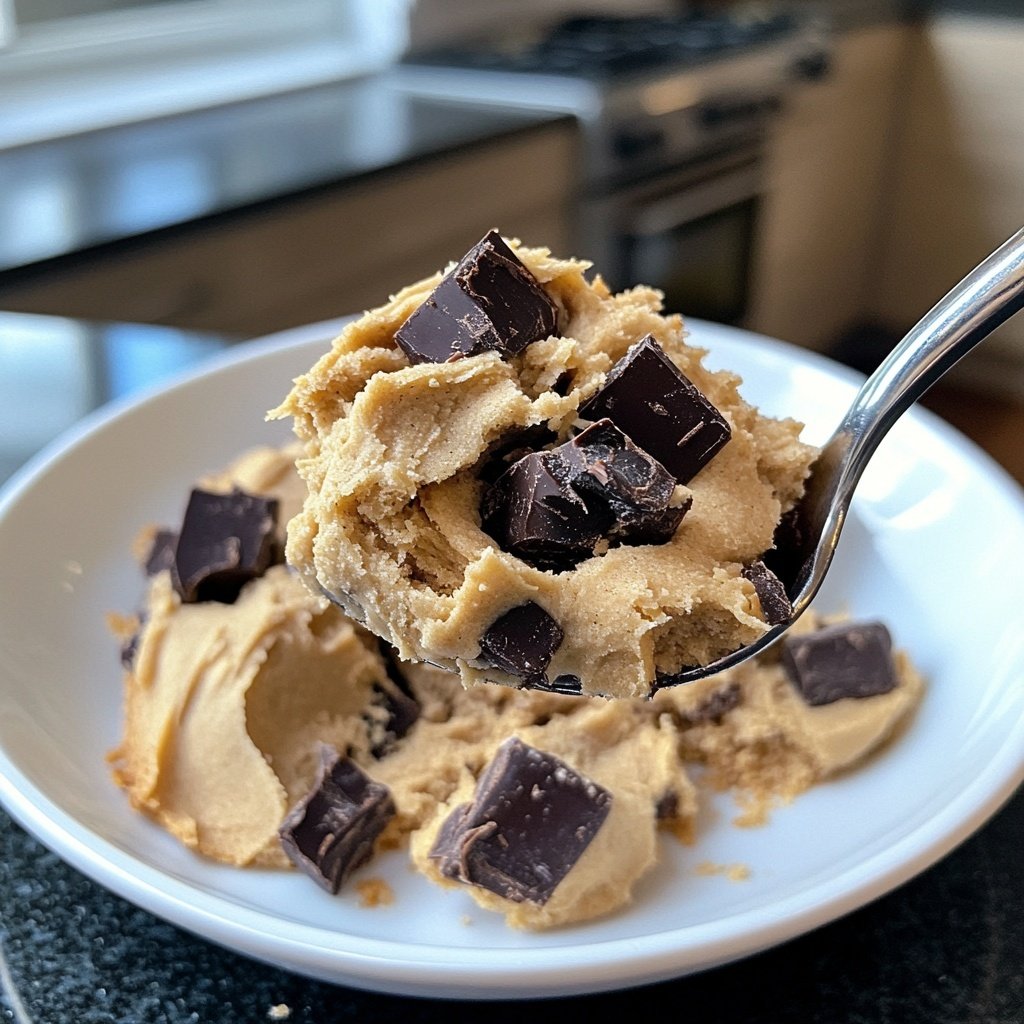 Cookie Dough ohne Zucker